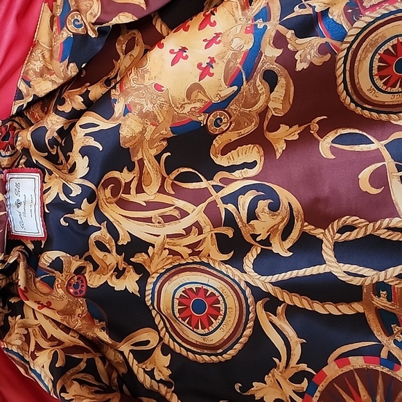 RICARD PELLS BARCELONA Men's Red 100%  Leather Jacket Made In Spain - Picture 10 of 16